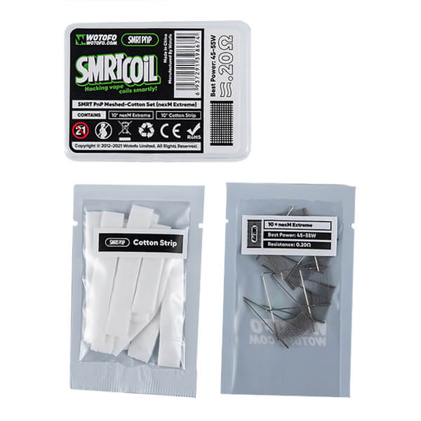 Wotofo SMRT PnP Meshed Cotton Set nexM Extreme
