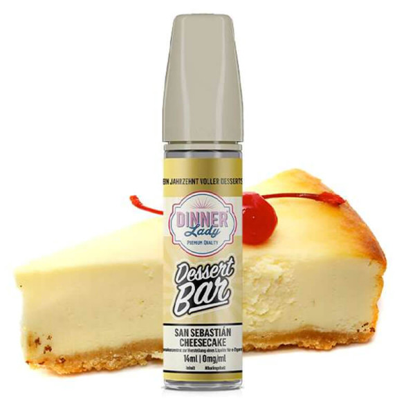 Aroma Dinner Lady Dessert Bar San Sebastian Cheesecake 14ml
