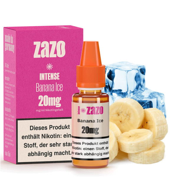 ZAZO INTENSE Banana Ice Nikotinsalz