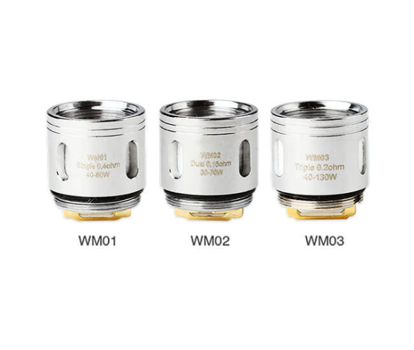 (5x) Wismec WM Verdampferkopf