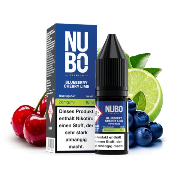 NUBO Blueberry Cherry Lime Nikotinsalz