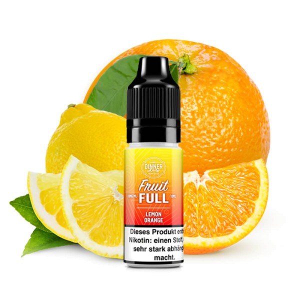 Dinner Lady Nikotinsalz FRUIT FULL Lemon Orange