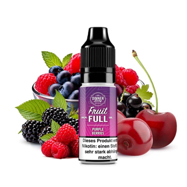 Dinner Lady Nikotinsalz FRUIT FULL Purple Berries