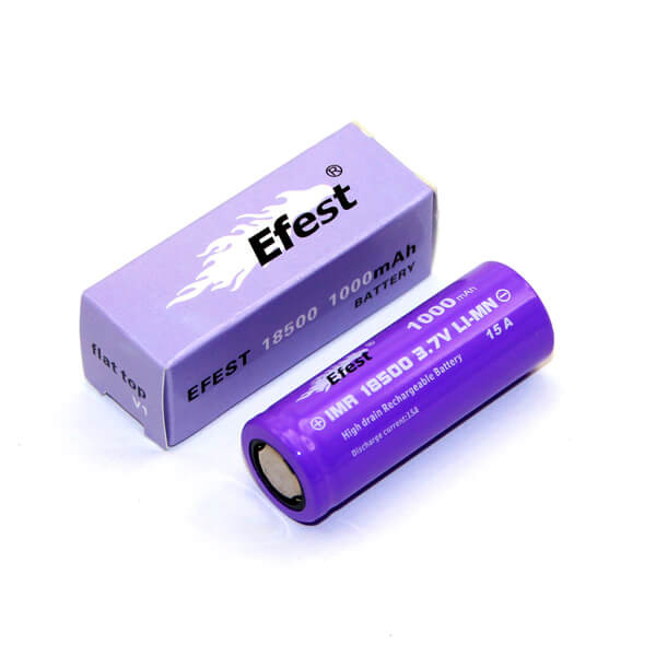 Efest Purple IMR 18500 - 1000mAh