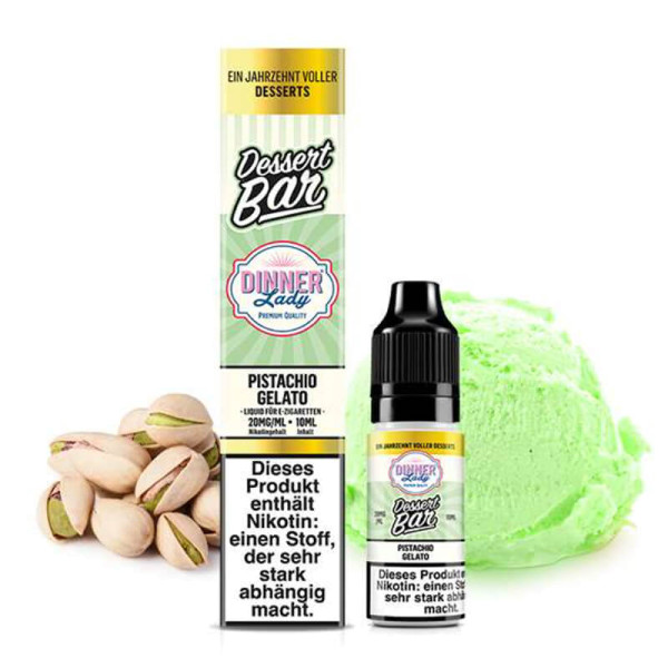 Dinner Lady Nikotinsalz Dessert Bar Pistachio Gelato