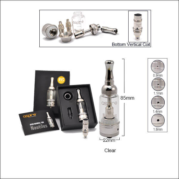 Aspire Nautilus Glass BVC Kit