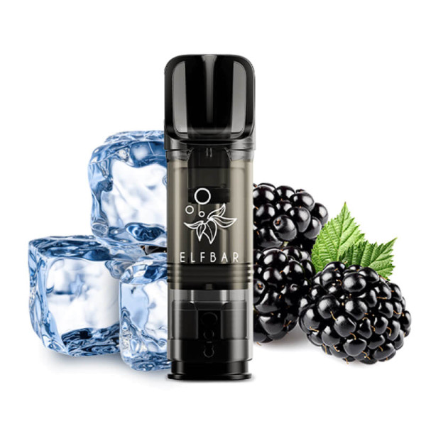 (2x) Elf Bar ELFA Pod Blackberry Ice