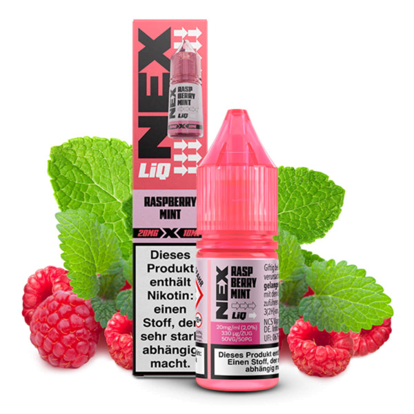 Pod Salt NexLiq Raspberry Mint Nikotinsalz