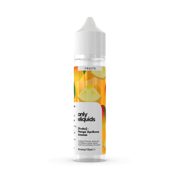 Aroma Only Eliquids Fruits Mango Aprikose Ananas