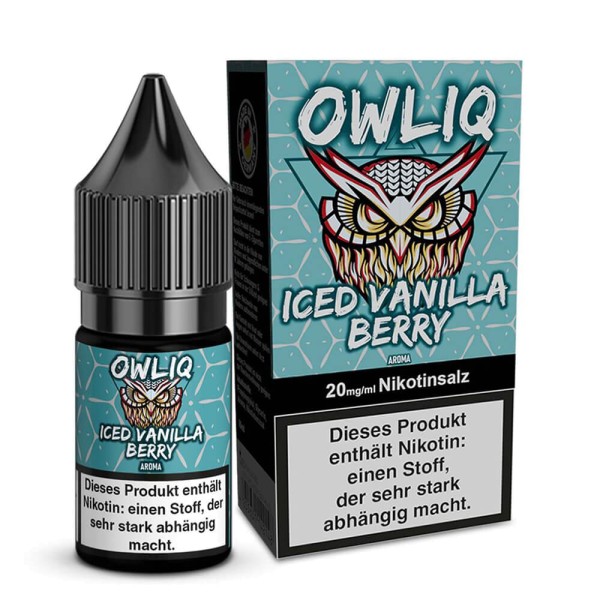 OWLIQ Iced Vanilla Berry Liquid Nikotinsalz
