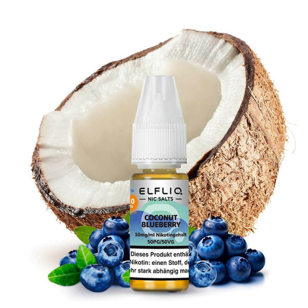 Elf Bar ELFLIQ Coconut Blueberry Nikotinsalz
