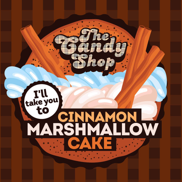 Aroma Big Mouth Cinnamon Marshmallow Cake