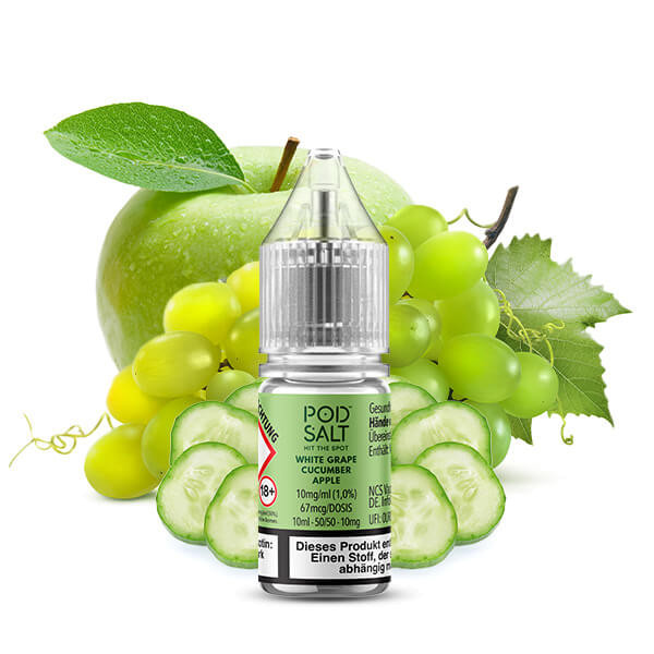 Pod Salt XTRA White Grape Cucumber Apple Nikotinsalz