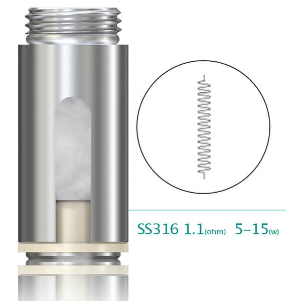 (5x) Eleaf SC Verdampfer-Kopf