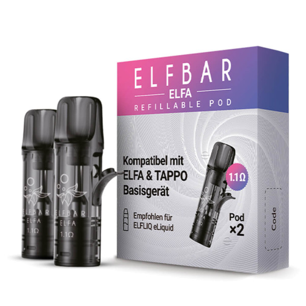 (2x) Elf Bar ELFA Refillable Pod