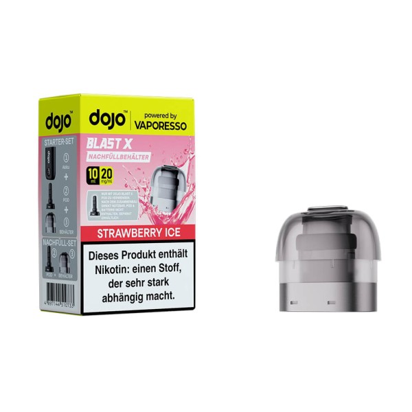DoJo Blast X Nachfüllbehälter Strawberry Ice