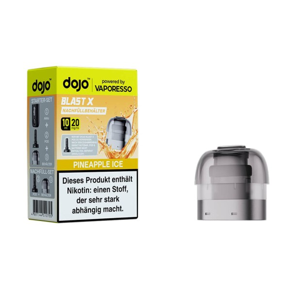DoJo Blast X Nachfüllbehälter Pineapple Ice