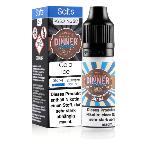 Dinner Lady Nikotinsalz Cola Ice