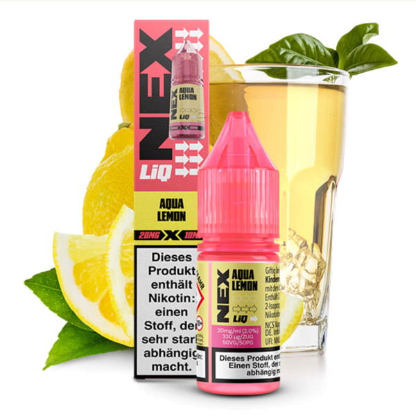 Pod Salt NexLiq Aqua Lemon Nikotinsalz