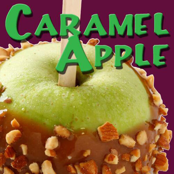 Pink Spot Caramel Apple