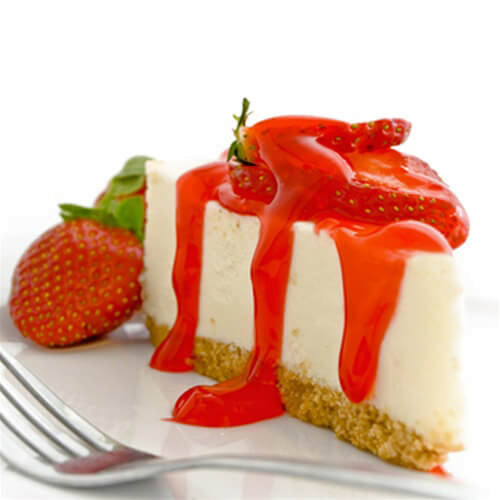 Pink Spot Strawberry Cheesecake