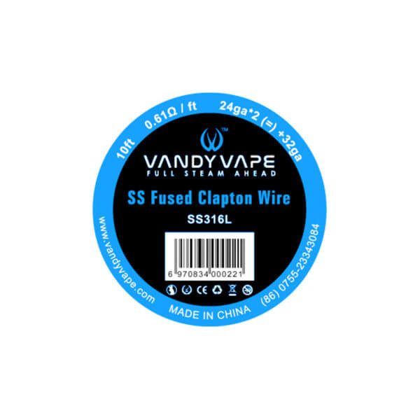 Vandy Vape SS316 Fused Clapton Wire
