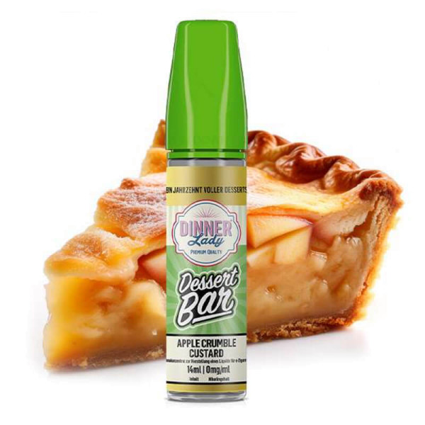 Aroma Dinner Lady Dessert Bar Apple Crumble Custard 14ml