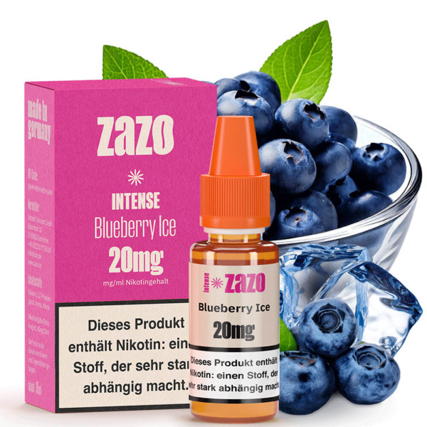 ZAZO INTENSE Blueberry Ice Nikotinsalz