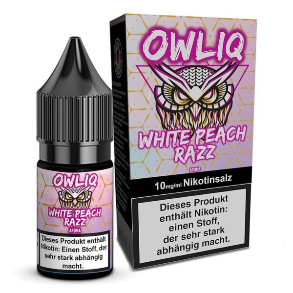 OWLIQ White Peach Razz Liquid Nikotinsalz