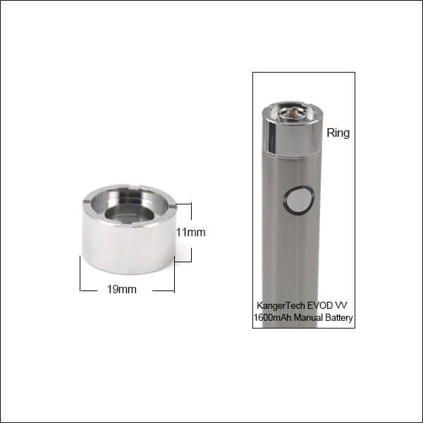 Kanger EVOD VV 1600mAh Batterie Cone