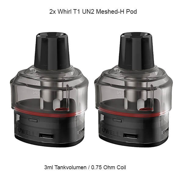 (2x) Uwell Whirl T1 Pod