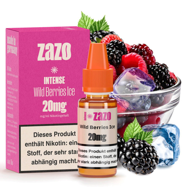 ZAZO INTENSE Wild Berries Ice Nikotinsalz