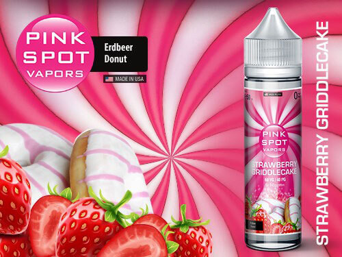 Pink Spot Strawberry Griddlecake