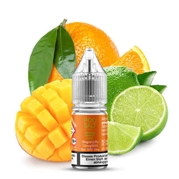 Pod Salt XTRA Orange Mango Lime Nikotinsalz