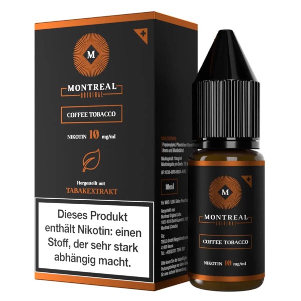 Montreal Nikotinsalz Coffee Tobacco