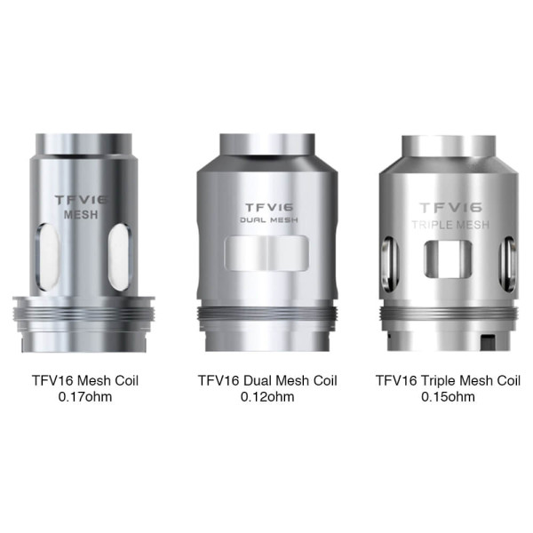 (3x) SMOK TFV16 Verdampferkopf