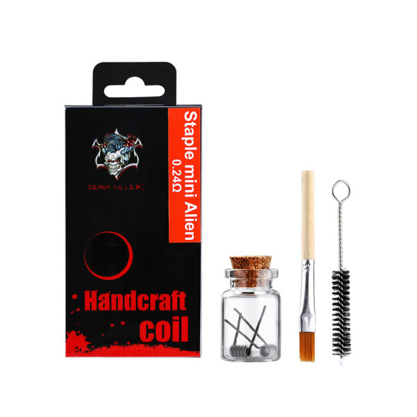 (2x) Demon Killer Staple Mini Alien Coil 0.24 Ohm