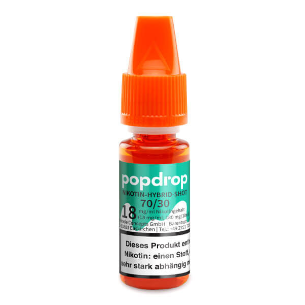 Popdrop Nikotin Hybrid Shot 70/30 18mg