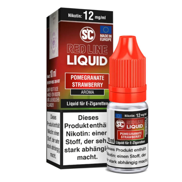 SC Red Line Liquid Pomegranate Strawberry