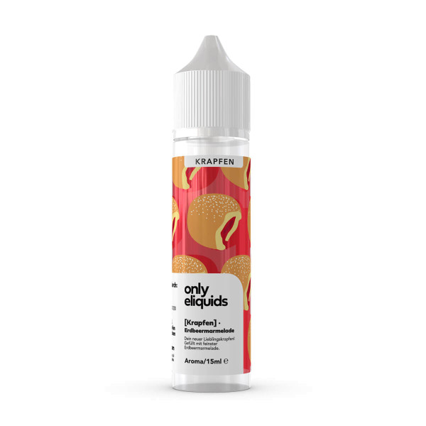 Aroma Only Eliquids Krapfen Erdbeermarmelade
