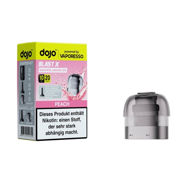 DoJo Blast X Nachfüllbehälter Peach