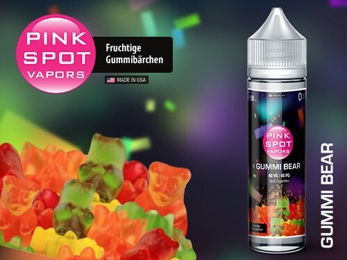Pink Spot Gummi Bear
