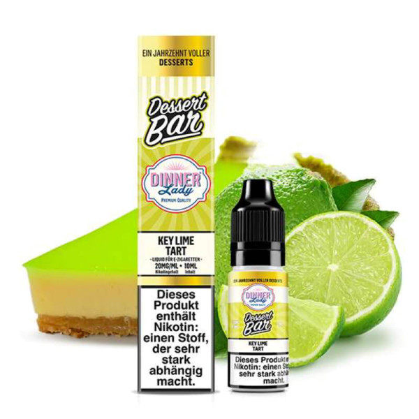 Dinner Lady Nikotinsalz Dessert Bar Key Lime Tart
