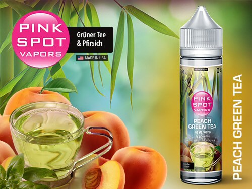 Pink Spot Peach Green Tea