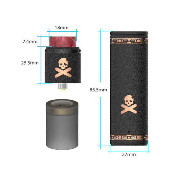 vandy vape bonza Rich Vanilla Tobacco by Rodeo Ultra main image 1