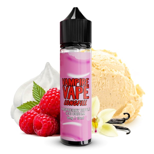 LONGFILL Aroma Vampire Vape Raspberry Ripple Ice Cream