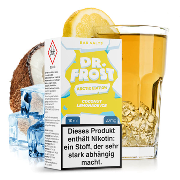 Dr. Frost Arctic Edition Coconut Lemonade Ice Nikotinsalz Liquid