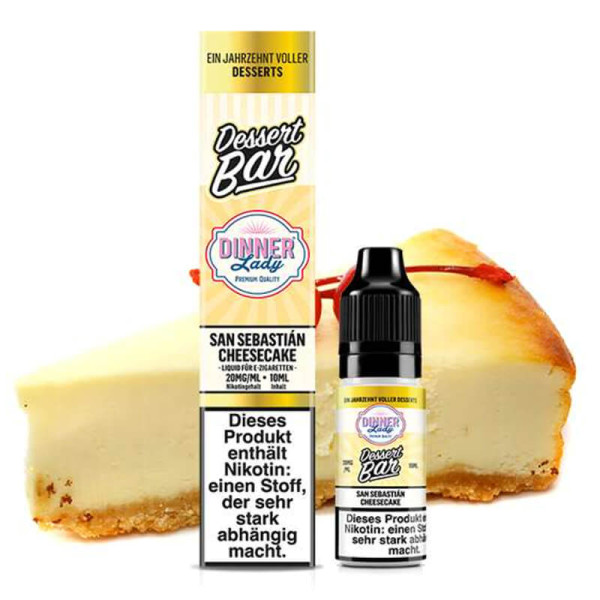Dinner Lady Nikotinsalz Dessert Bar San Sebastian Cheesecake