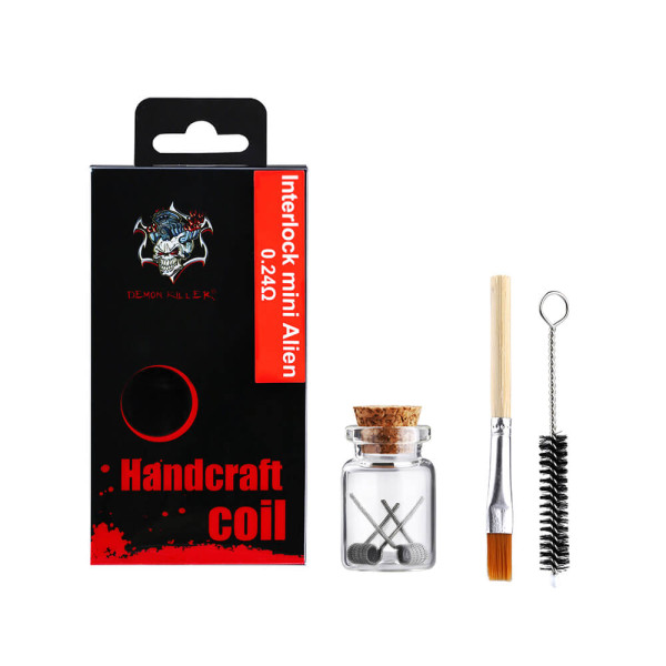 (2x) Demon Killer Interlock Mini Alien Coil 0.24 Ohm