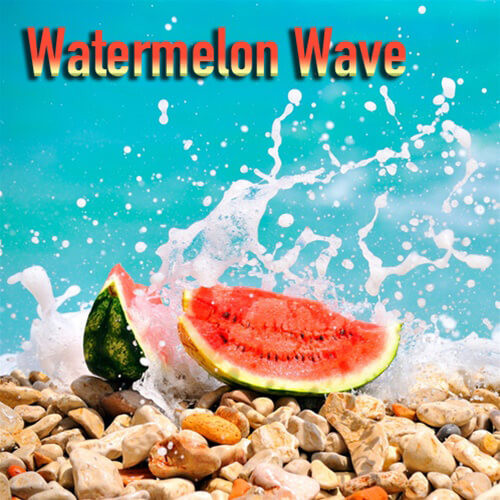 Liquid Pink Spot Watermelon Wave
